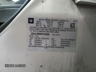 2015 GMC Terrain SLE z VIN 2GKALMEK8F6166008, wystawiony jako Copart lot #59155895 z przebiegiem 142 046 mil mil oraz Czysty tytuł • Clean title. Historia ofert i sprzedaży dostępna na DreamBid. Obrazek 13.