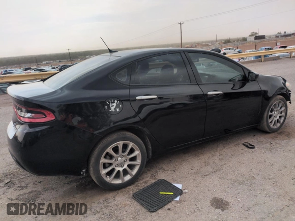 2013 Dodge Dart Limited with VIN 1C3CDFCA7DD182145, listed as a Copart auction lot 53143585 with 150,321 mi miles and Salvage title. Bid and sale history available at DreamBid. Image 3.