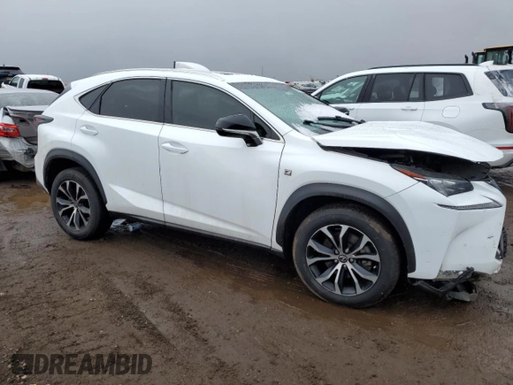 2017 Lexus NX 200t z VIN JTJBARBZ2H2146130, wystawiony jako Copart lot #53987205 z przebiegiem 108 426 mil mil oraz Szkoda całkowita • Salvage title. Historia ofert i sprzedaży dostępna na DreamBid. Obrazek 4.