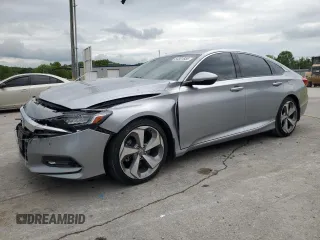 2019 Honda Accord Touring z VIN 1HGCV2F95KA002485, wystawiony jako Copart lot #54501685 z przebiegiem 65 559 mil mil oraz Szkoda całkowita • Salvage title. Historia ofert i sprzedaży dostępna na DreamBid. Obrazek 1.