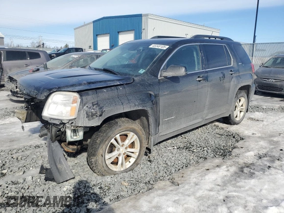 2017 GMC Terrain SLE with VIN 2GKFLTE39H6288257, listed as a Copart auction lot 45348105 with 114,560 mi miles and Salvage Title. Bid and sale history available at carsss.com. Image 1.