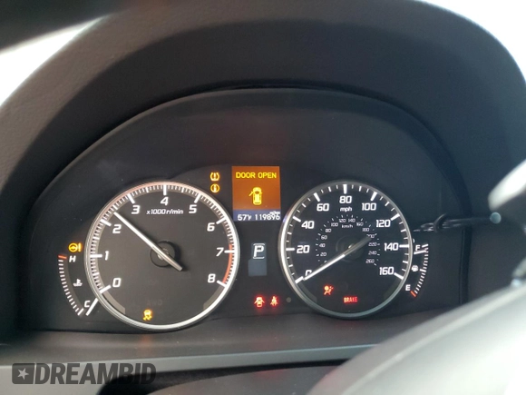 2016 Acura RDX Technology with VIN 5J8TB3H53GL001971, listed as a Copart auction lot 87957245 with 119,896 mi miles and Salvage Title. Bid and sale history available at DreamBid. Image 9.