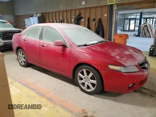 2004 Acura TSX w/Navigation with VIN JH4CL96994C003450, listed as a Copart auction lot 42313185 with 216,477 mi miles and Salvage Title. Bid and sale history available at carsss.com. Image 4.