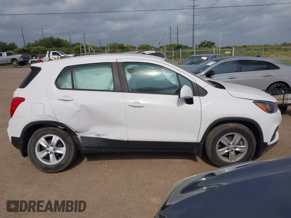 2020 Chevrolet Trax LS with VIN 3GNCJKSB2LL150095, listed as a IAAI auction lot 42070330 with 46,773 mi miles and . Bid and sale history available at DreamBid. Image 13.