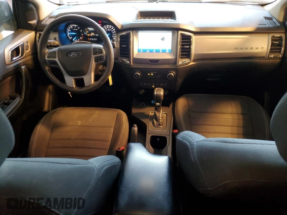 2023 Ford Ranger XL with VIN 1FTER4EH2PLE15623, listed as a Copart auction lot 41585855 with 18,820 mi miles and Salvage Title. Bid and sale history available at DreamBid. Image 8.