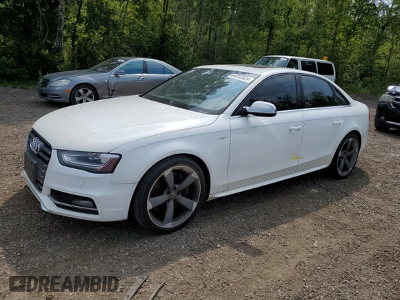 2013 Audi S4 Premium with VIN WAUFGCFL6DA107236, listed as a Copart auction lot 64252624 with 232,228 mi miles and Non Repairable. Bid and sale history available at carsss.com. Image 1.