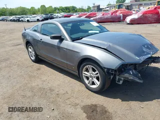 2013 Ford Mustang V6 with VIN 1ZVBP8AM3D5208951, listed as a IAAI auction lot 42246454 with 100,143 mi miles and . Bid and sale history available at DreamBid. Image 1.