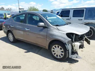 2012 Nissan Versa SV with VIN 3N1CN7AP3CL854994, listed as a IAAI auction lot 41945137 with 153,777 mi miles. Bid and sale history available at carsss.com. Image 1.