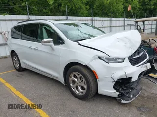 2021 Chrysler Pacifica Limited with VIN 2C4RC3GG8MR508358, listed as a IAAI auction lot 42470026 with 94,040 mi miles and . Bid and sale history available at DreamBid. Image 1.