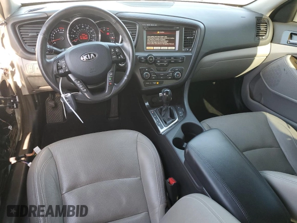2013 Kia Optima EX with VIN 5XXGN4A78DG167651, listed as a Copart auction lot 49806335 with 122,285 mi miles and Salvage Title. Bid and sale history available at carsss.com. Image 8.