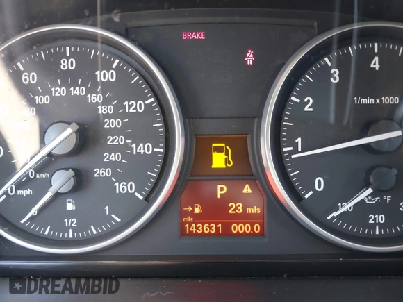 2007 BMW 3 Series 335i with VIN WBAVB73597KY60121, listed as a IAAI auction lot 42283030 with 143,631 mi miles and . Bid and sale history available at DreamBid. Image 7.