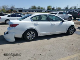 2009 Honda Accord LX-P with VIN 1HGCP26489A026899, listed as a Copart auction lot 52345195 with 186,057 mi miles and Salvage Title. Bid and sale history available at DreamBid. Image 3.