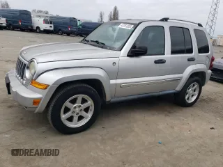2007 Jeep Liberty Limited with VIN 1J4GL58K97W693550, listed as a Copart auction lot 43261305 with 180,696 mi miles and Clean Title. Bid and sale history available at DreamBid. Image 1.