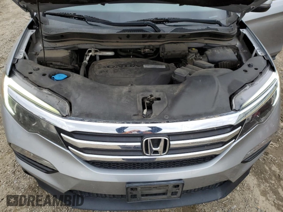 2017 Honda Pilot EX-L with VIN 5FNYF6H59HB008597, listed as a Copart auction lot 42166495 with 221,452 mi miles and Salvage Title. Bid and sale history available at DreamBid. Image 13.