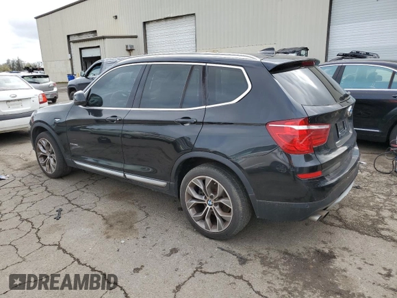 2016 BMW X3 xDrive28i with VIN 5UXWX9C58G0D84381, listed as a Copart auction lot 52954225 with 103,892 mi miles and Clean Title. Bid and sale history available at carsss.com. Image 2.