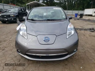 2015 Nissan LEAF SV with VIN 1N4AZ0CPXFC321642, listed as a Copart auction lot 69710373 with 49,954 mi miles. Bid and sale history available at carsss.com. Image 5.