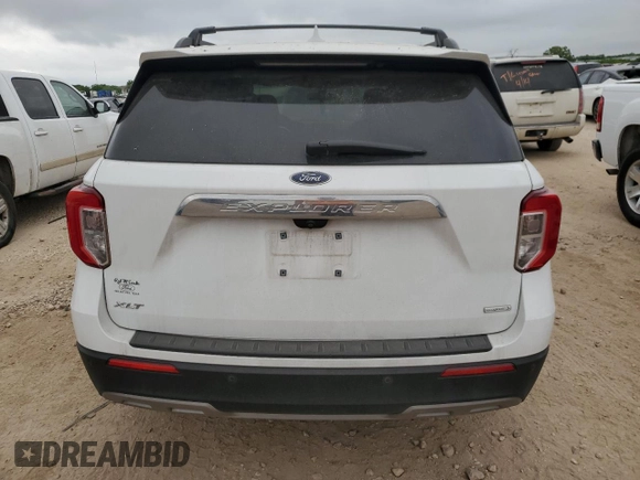 2020 Ford Explorer XLT z VIN 1FMSK7DH3LGA91252, wystawiony jako Copart lot #53439885 z przebiegiem 49 644 mil mil oraz Szkoda całkowita • Salvage title. Historia ofert i sprzedaży dostępna na DreamBid. Obrazek 6.