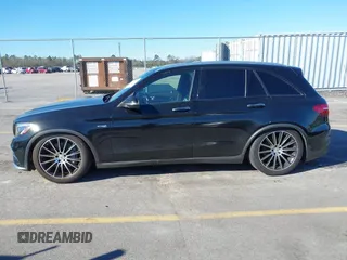 2017 Mercedes-Benz GLC with VIN WDC0G6EB0HF230536, listed as a IAAI auction lot 41632190 with 54,138 mi miles. Bid and sale history available at carsss.com. Image 14.