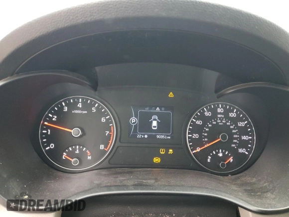 2017 Kia Optima LX with VIN 5XXGT4L39HG172248, listed as a Copart auction lot 45680235 with 90,351 mi miles and Clean title. Bid and sale history available at DreamBid. Image 9.