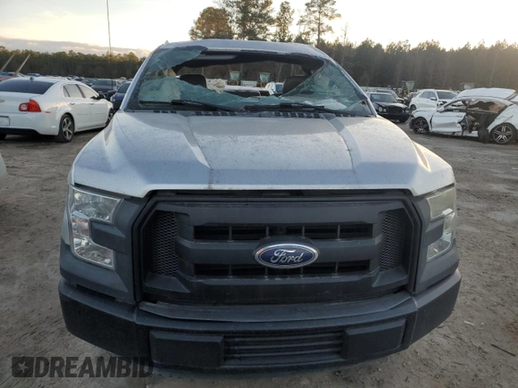2016 Ford F-150 XL with VIN 1FTNF1CF9GKD66841, listed as a Copart auction lot 84487704 with 0 mi miles and Salvage Title. Bid and sale history available at carsss.com. Image 5.