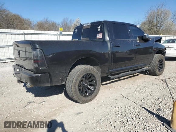 2018 Ram 1500 Big Horn with VIN 1C6RR7LT3JS164464, listed as a Copart auction lot 49273195 with 128,019 mi miles and Salvage Title. Bid and sale history available at carsss.com. Image 3.