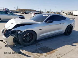 2017 Ford Mustang GT with VIN 1FA6P8CF9H5266934, listed as a Copart auction lot 50248285 with 75,138 mi miles and Salvage title. Bid and sale history available at DreamBid. Image 1.
