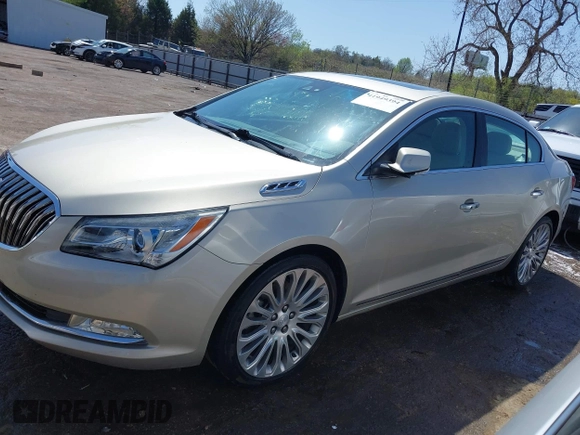 2014 Buick LaCrosse Premium II with VIN 1G4GF5G3XEF127705, listed as a IAAI auction lot 41949394 with 109,547 mi miles. Bid and sale history available at carsss.com. Image 14.