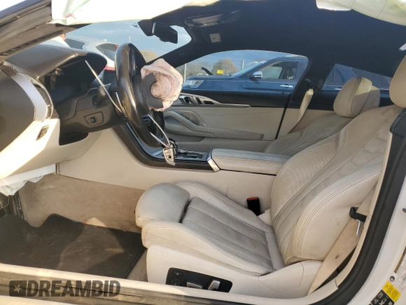 2019 BMW 8 Series M850i xDrive with VIN WBABC4C59KBU96564, listed as a Copart auction lot 79454194 with Not Provided miles and Salvage Title. Bid and sale history available at carsss.com. Image 7.