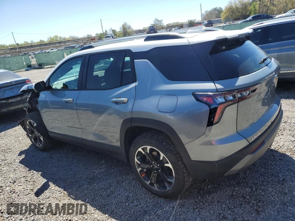 2025 Chevrolet Equinox FWD LT with VIN 3GNAXHEG1SL144710, listed as a Copart auction lot 48107755 with 2,063 mi miles and Salvage Title. Bid and sale history available at DreamBid. Image 2.