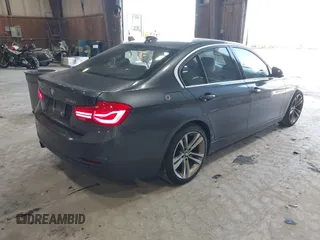 2017 BMW 3 Series 330i xDrive with VIN WBA8D9G54HNU59346, listed as a IAAI auction lot 42097263 with 90,653 mi miles. Bid and sale history available at carsss.com. Image 4.