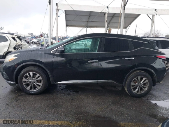 2016 Nissan Murano SV with VIN 5N1AZ2MG6GN116311, listed as a IAAI auction lot 41534948 with 117,235 mi miles. Bid and sale history available at carsss.com. Image 15.