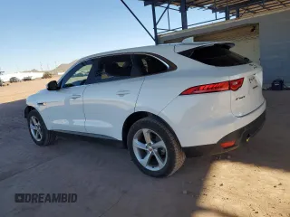 2019 Jaguar F-Pace 25t with VIN SADCS2FX5KA603647, listed as a Copart auction lot 80791614 with 68,826 mi miles and Salvage title. Bid and sale history available at DreamBid. Image 2.