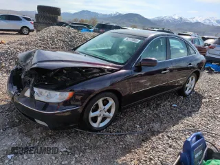2006 Hyundai Azera SE with VIN KMHFC46F36A057974, listed as a Copart auction lot 52179905 with 142,391 mi miles and Salvage Title. Bid and sale history available at DreamBid. Image 1.