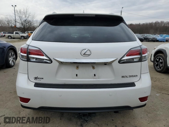 2015 Lexus RX 350 with VIN 2T2ZK1BAXFC203906, listed as a Copart auction lot 47474535 with 104,982 mi miles and Salvage Title. Bid and sale history available at carsss.com. Image 6.