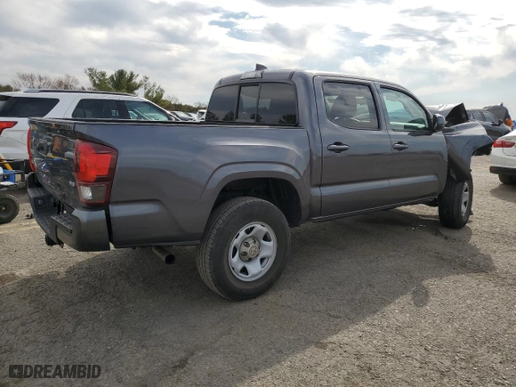 2023 Toyota Tacoma 4WD SR with VIN 3TYCZ5AN1PT137731, listed as a Copart auction lot 50007515 with 28,826 mi miles and Salvage Title. Bid and sale history available at carsss.com. Image 3.