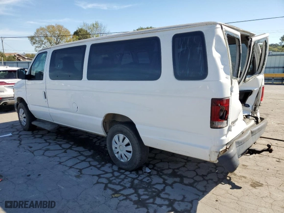 2010 Ford Econoline Wagon XL with VIN 1FBSS3BL5ADA47325, listed as a Copart auction lot 72460344 with 378,102 mi miles and Salvage Title. Bid and sale history available at carsss.com. Image 2.