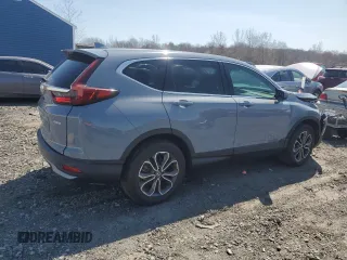 2021 Honda CR-V EX-L with VIN 2HKRW2H82MH625603, listed as a Copart auction lot 51992075 with 32,482 mi miles and Salvage Title. Bid and sale history available at DreamBid. Image 3.