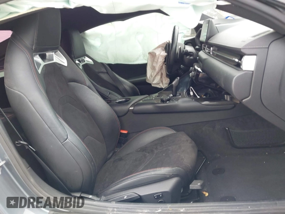 2021 Toyota Supra 2.0 with VIN WZ1DB2C0XMW038679, listed as a IAAI auction lot 42407988 with 76,316 mi miles and . Bid and sale history available at DreamBid. Image 5.