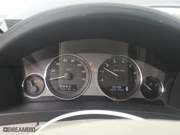 2009 Jeep Grand Cherokee Limited with VIN 1J8HR58T29C539180, listed as a Copart auction lot 48166555 with 198,736 mi miles and Salvage Title. Bid and sale history available at carsss.com. Image 9.