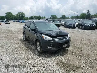 2015 Ford Escape Titanium with VIN 1FMCU9J91FUA38787, listed as a Copart auction lot 59749735 with 132,536 mi miles and Salvage title. Bid and sale history available at DreamBid. Image 14.