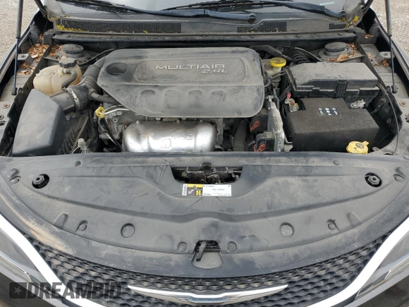 2015 Chrysler 200 Limited with VIN 1C3CCCAB9FN649124, listed as a Copart auction lot 54996145 with 58,679 mi miles and Clean Title. Bid and sale history available at carsss.com. Image 11.