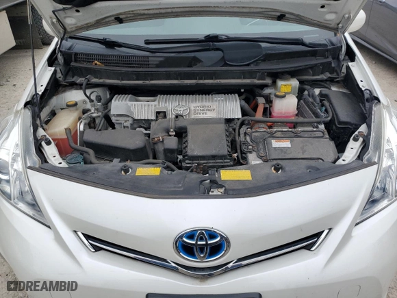 2013 Toyota Prius v Two with VIN JTDZN3EU1D3259428, listed as a Copart auction lot 50570945 with 93,805 mi miles and Salvage Title. Bid and sale history available at carsss.com. Image 11.