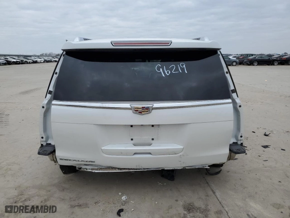 2016 Cadillac Escalade Luxury Collection with VIN 1GYS4BKJ7GR192953, listed as a Copart auction lot 41521415 with 0 mi miles and Salvage Title. Bid and sale history available at carsss.com. Image 6.
