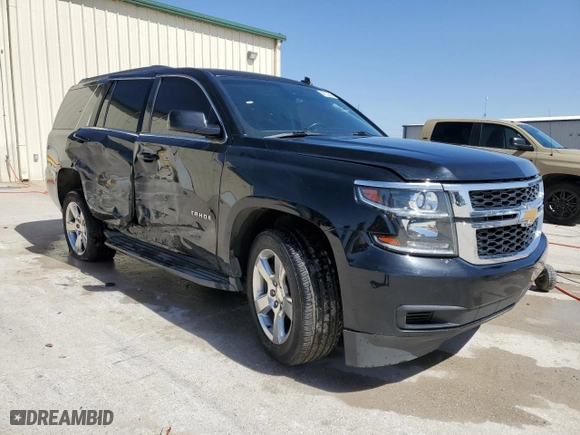 2015 Chevrolet Tahoe LT with VIN 1GNSKBKC8FR172343, listed as a Copart auction lot 47837545 with 0 mi miles and Salvage Title. Bid and sale history available at carsss.com. Image 4.