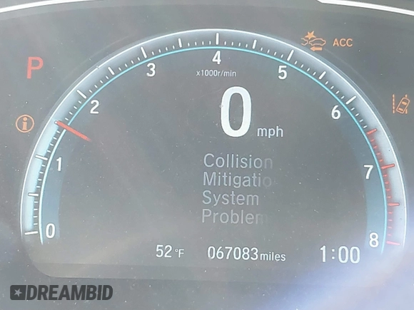 2019 Honda Civic Sedan EX with VIN 19XFC1F35KE020036, listed as a IAAI auction lot 41774068 with 67,083 mi miles. Bid and sale history available at carsss.com. Image 16.