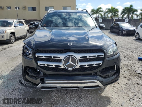 2021 Mercedes-Benz GLS with VIN 4JGFF5KE2MA566039, listed as a Copart auction lot 60915512 with 15,746 mi miles. Bid and sale history available at carsss.com. Image 9.