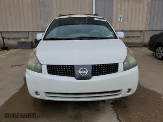 2004 Nissan Quest S with VIN 5N1BV28U44N345842, listed as a Copart auction lot 60764334 with 0 mi miles and Non Repairable. Bid and sale history available at carsss.com. Image 5.