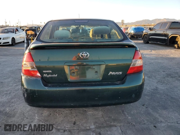 2002 Toyota Prius with VIN JT2BK12U420038853, listed as a Copart auction lot 42646395 with 113,115 mi miles and Salvage Title. Bid and sale history available at carsss.com. Image 6.