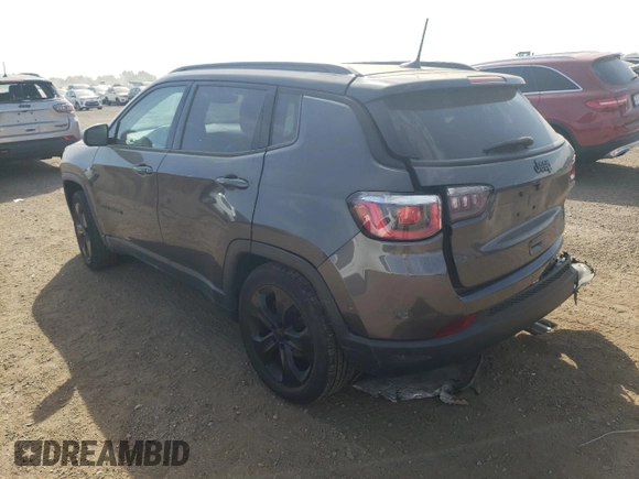 2018 Jeep Compass Latitude with VIN 3C4NJCBB4JT407147, listed as a Copart auction lot 71391764 with 118,183 mi miles and Salvage Title. Bid and sale history available at carsss.com. Image 2.