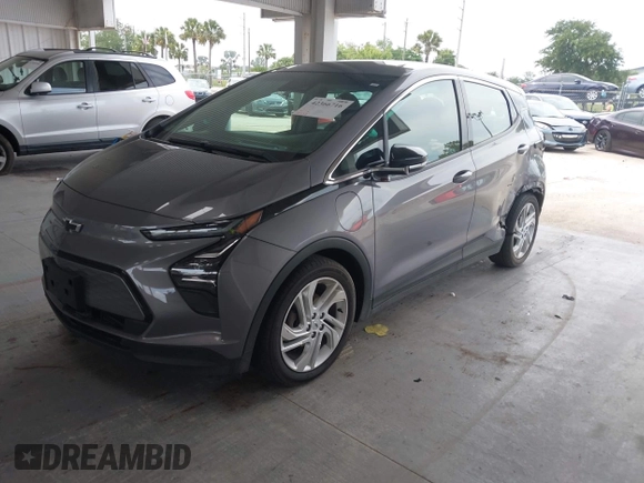 2023 Chevrolet Bolt EV 1LT with VIN 1G1FW6S05P4136788, listed as a IAAI auction lot 42366716 with 18,378 mi miles and . Bid and sale history available at DreamBid. Image 2.
